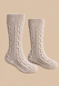 Zopfmuster Socken - Lang