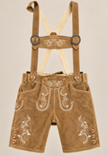 Lederhose hellbraun kurz - 724