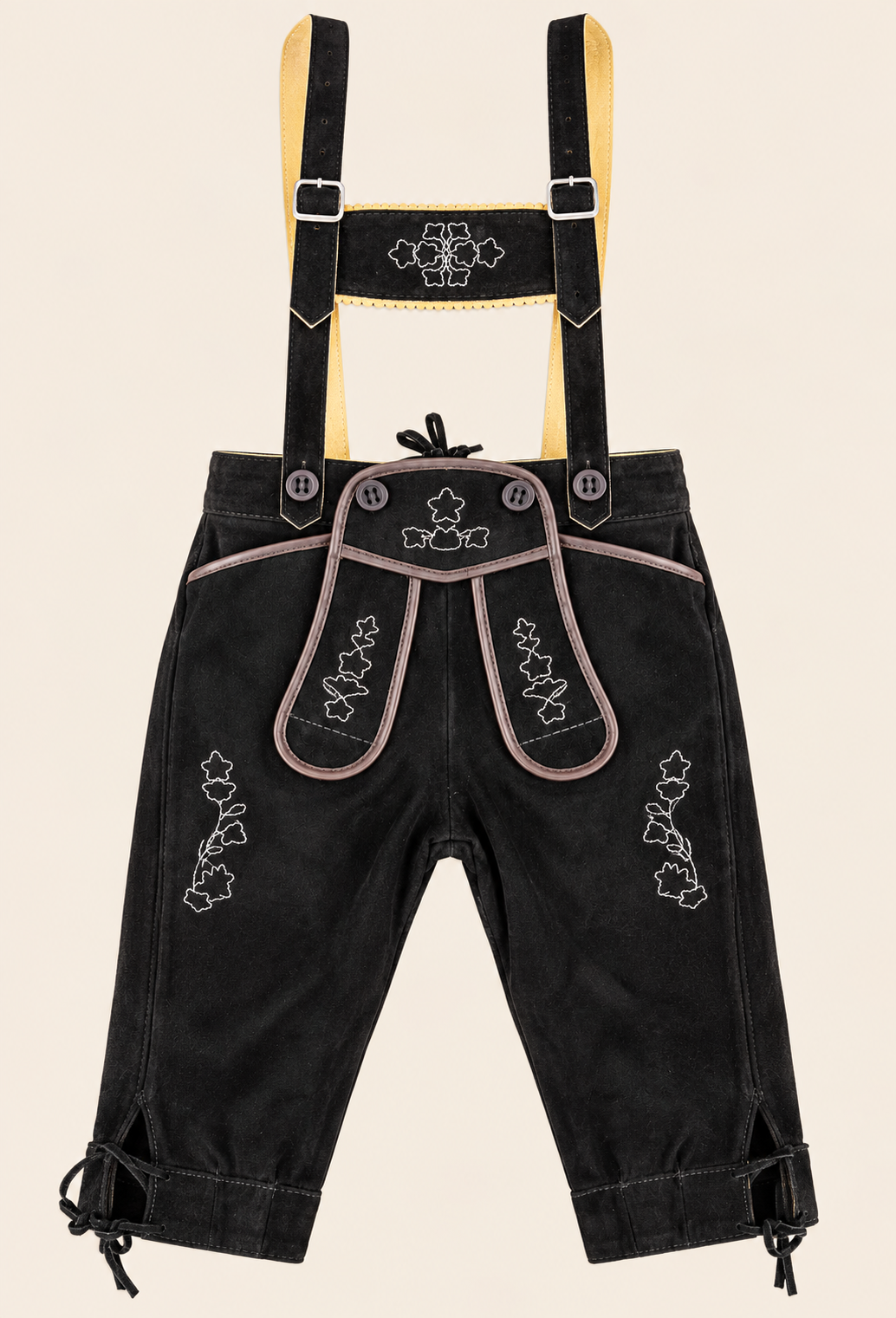 Schwarze Lederhose - Kinder
