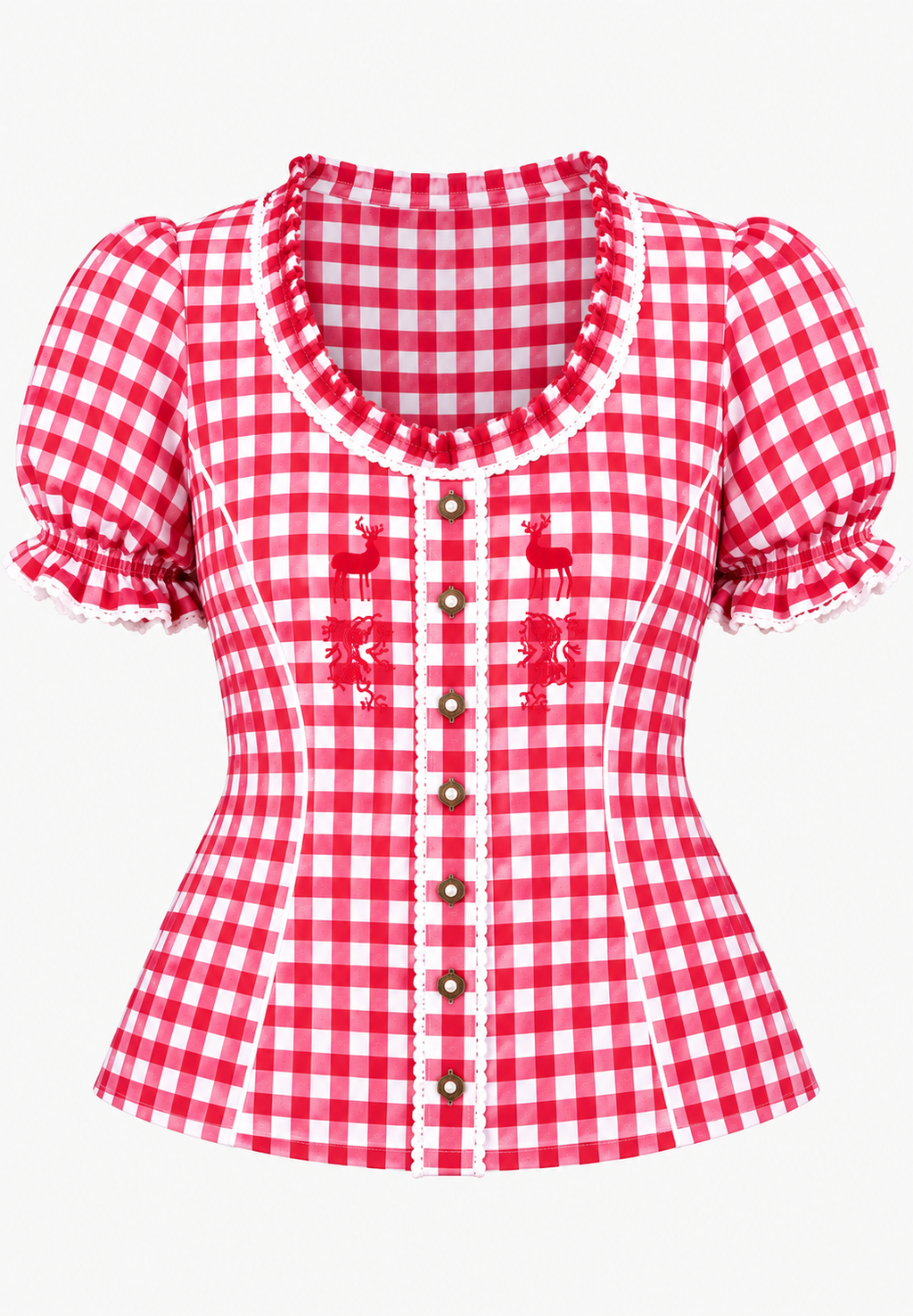 Trachtenbluse