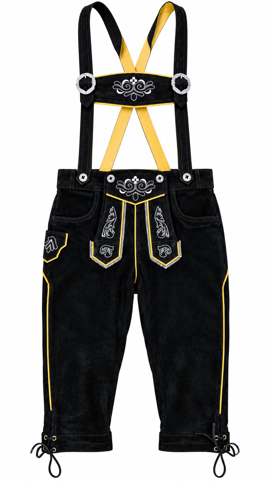 Lederhose schwarz 788