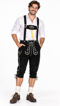 Lederhose schwarz 788